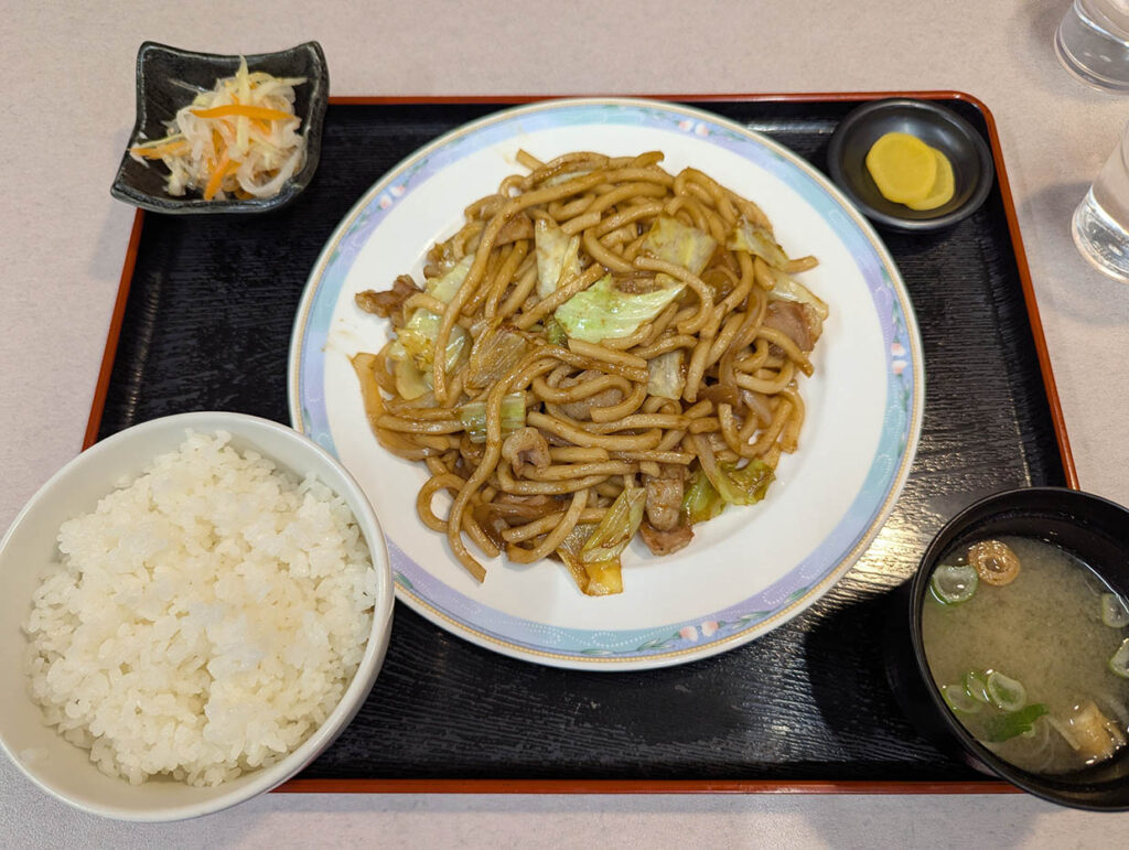 ホルモンうどん